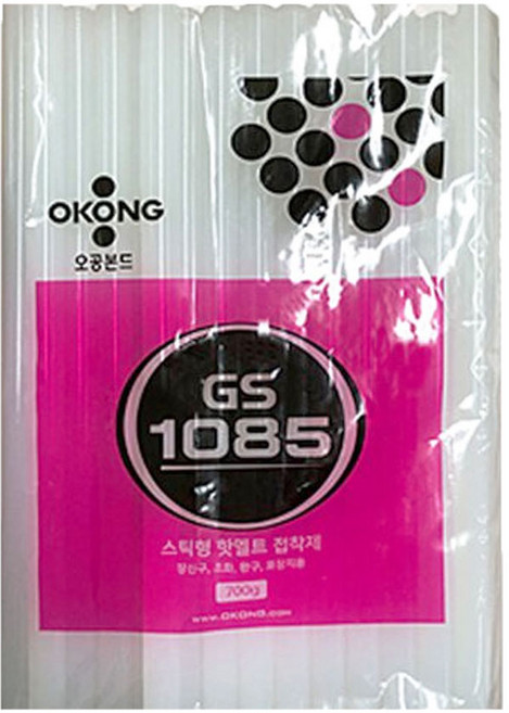 오공 글루건심 대 700g 핫멜트스틱 글루스틱, 1개