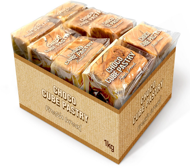 트레이더스 부드럽고 달콤한 페스츄리 초코 식빵 1kg, 1개