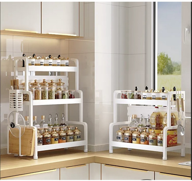 이지공간 주방 다용도 정리 싱크대 선반, 딥화이트, 1개