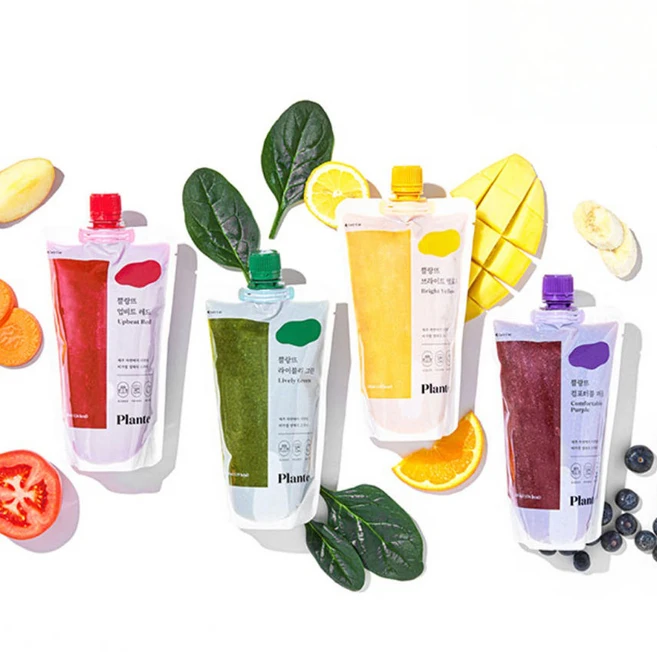 제주 쁠랑뜨 오리지날 클렌즈 스무디 (현재 레드 그린 2색상 혼합으로 배송됩니다, 230ml - 쿠팡