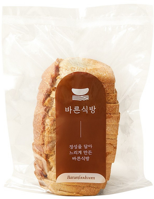 바른식방 통밀식빵 (유기농 통밀 100%), 1개, 660g