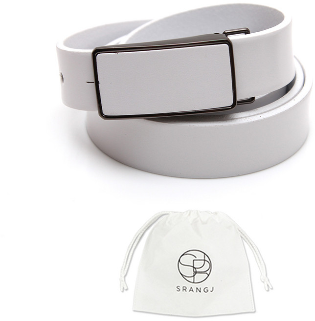 에스랑제이 여성 가죽 골프 벨트 허리띠 WG941