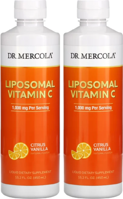 닥터머콜라 리포좀비타민씨 리포솜 비타민c 리포소말 리포조말 비타민E 1000mg, 450ml, 2개 - 쿠팡