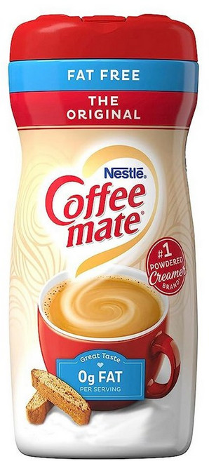 Coffee mate 파우더 오리지널 팻 프리 6팩 (473.2ml (16온스), 16 Ounce (Pack of 6)