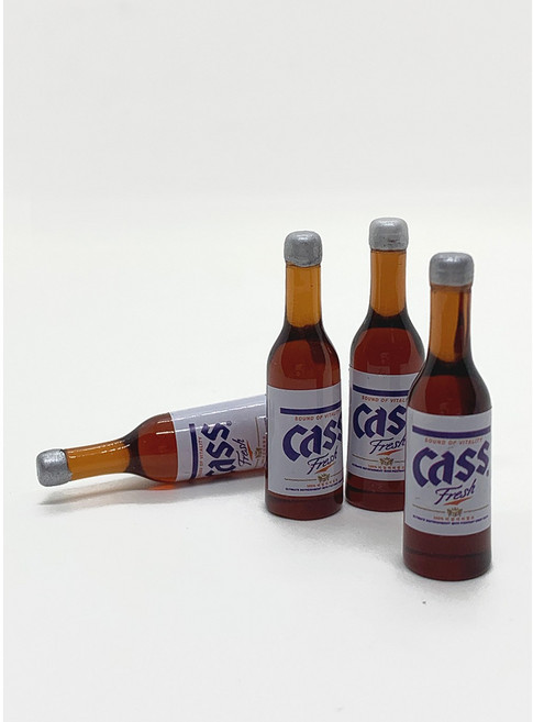 맥주병(카스) 12인치 피규어 1/6 스케일 루즈 핫토이 소품 악세서리 미니어쳐, 1개