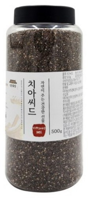 건강곡간 치아씨드 통, 500g, 1개
