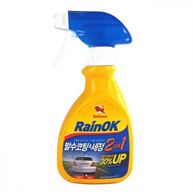불스원 레인OK 2in1 발수코팅세정 300ml 유리세정, 1ml, 1개