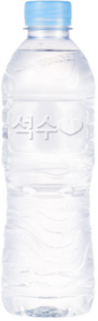 석수 무라벨 생수, 500ml, 150개
