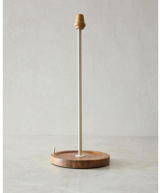 자라홈 브랜드관 철제 우드 홀더 49278762733, 33 x 14 x 14 cm, 크림, 1개