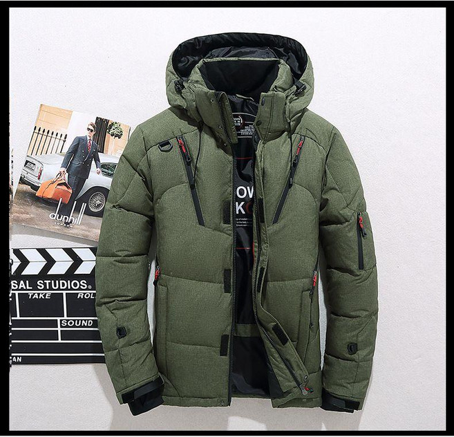 티류으스 남성 겨울 헤비구스다운 대장급 패딩 아웃도어 고급 방한 아우터 CQ