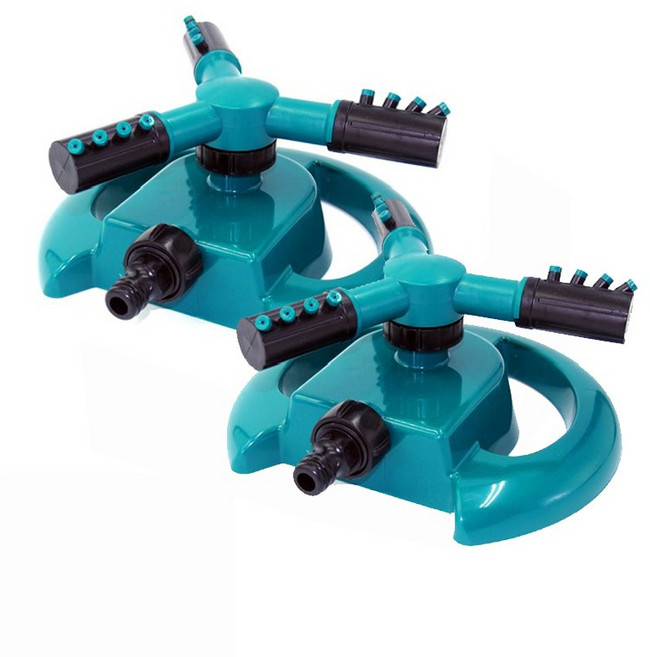 360도 회전 원형 스프링클러, 2개