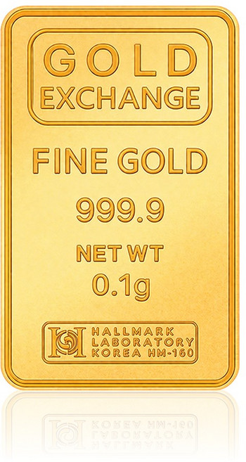 오로프 24K 999.9% 순금 프레스 미니 골드바