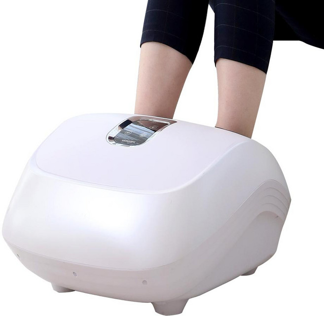 제스파 크램드 공기압 발 마사지기, ZP2330, 화이트