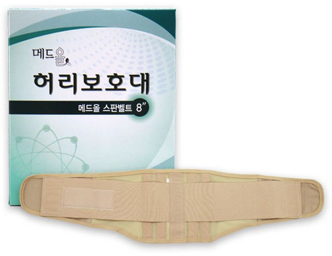 스판 허리보호대 8인치 1개 요통대 복대 지지대 tpp*320KL