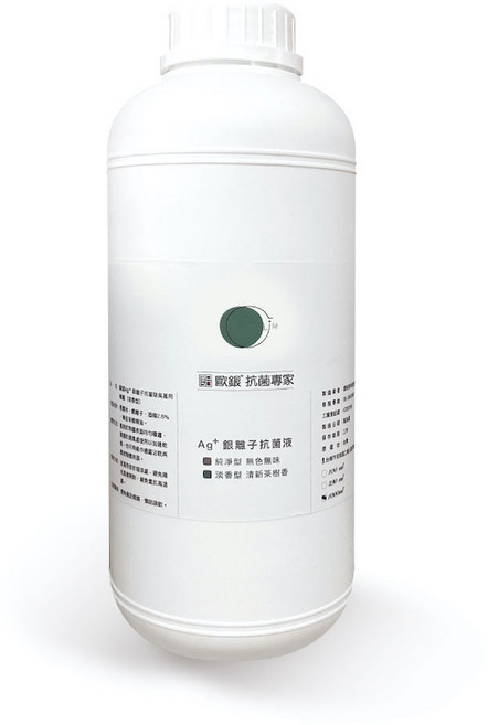 歐銀 Ag 銀離子抗菌除臭萬用噴霧補充瓶 1000ml, 1個, 淡香型, 1L