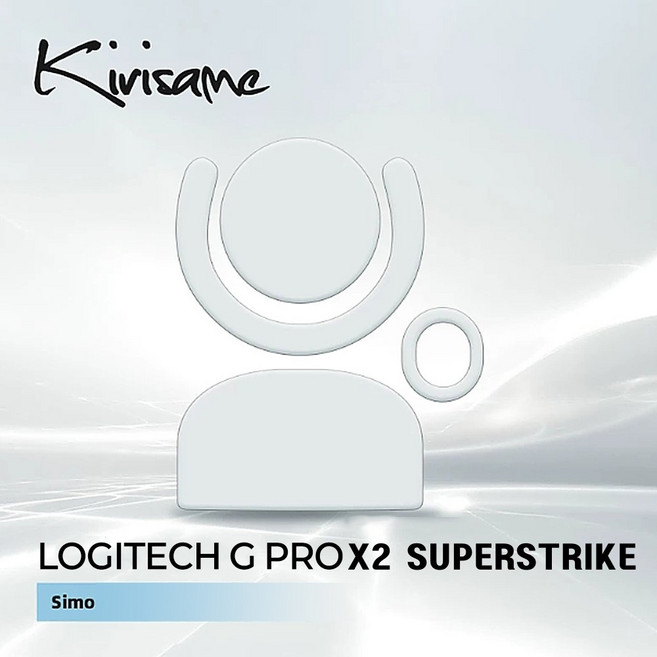 Kirisame 시모 로지텍 G PRO X2 SUPERSTRIKE 슈퍼스트라이크 마우스피트