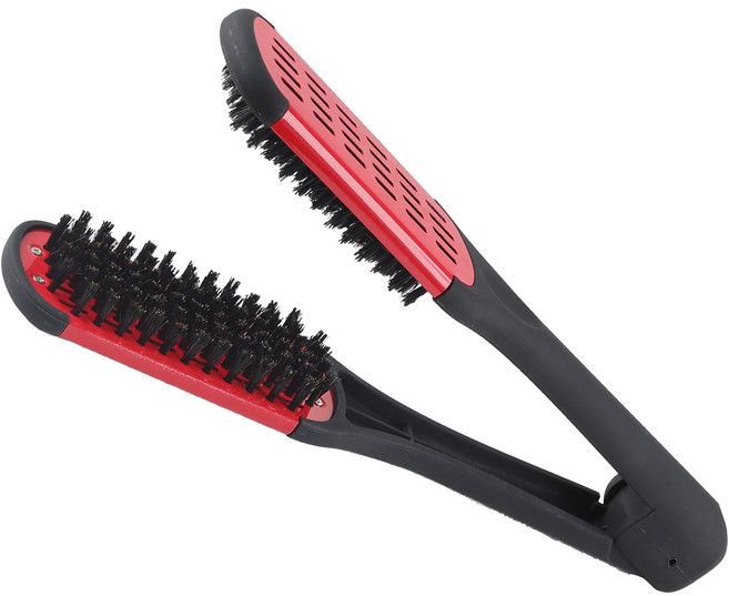 머리앤 스트레이트 복구 매직 돈모 브러쉬 집게 브러쉬, 1개