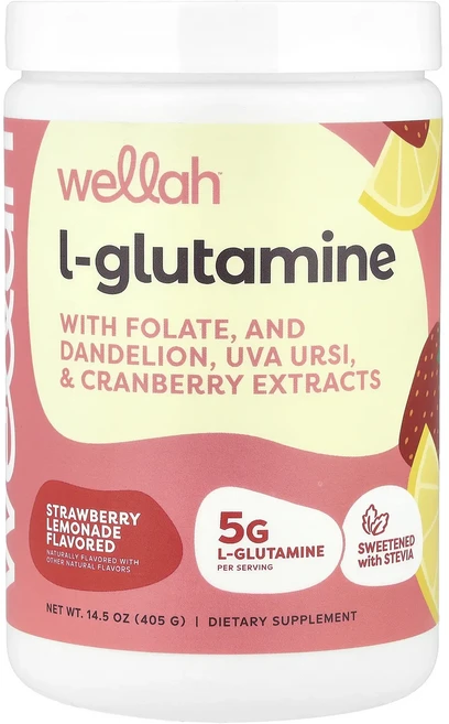 신상할인판매 Wellah L-글루타민 딸기 레모네이드 405g(14.5oz) 최저가격, WellahL글루타민딸기레모네이드405g145oz, 405g, 1개 - 쿠팡
