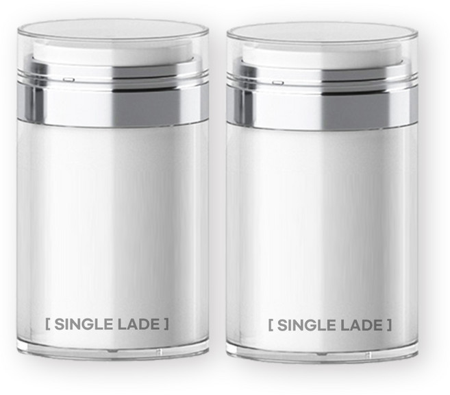 싱글레이드 에어리스 진공 공병, 2개, 100ml