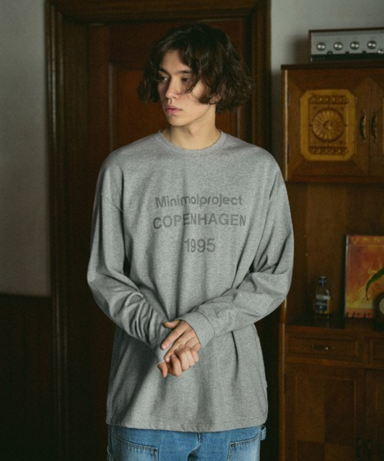 미니멀프로젝트 코펜하겐 롱슬리브 티셔츠 MLT115 그레이
