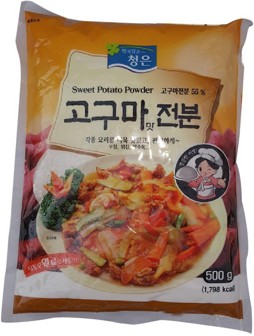 청은에프엔비 고구마맛전분, 500g, 1개