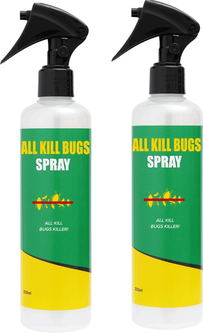 1+1 무색무취살충제 모기개미바퀴벌레빈대퇴치제 푸름웰니스 올킬벅스 스프레이, 2개, 300ml