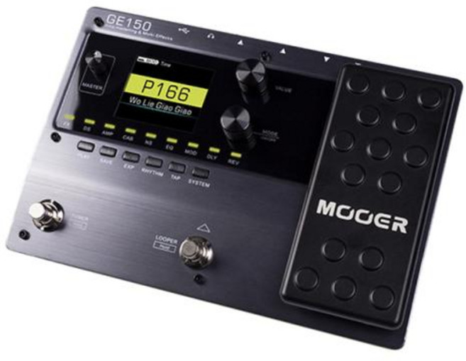 MATRIBOX2 MOOER 멀티 이펙트 기타 페달 전문가급 톤 프로세서 GE150GE100PE100PE50 일렉트릭 복합, 4) MOOER GE150, 1개