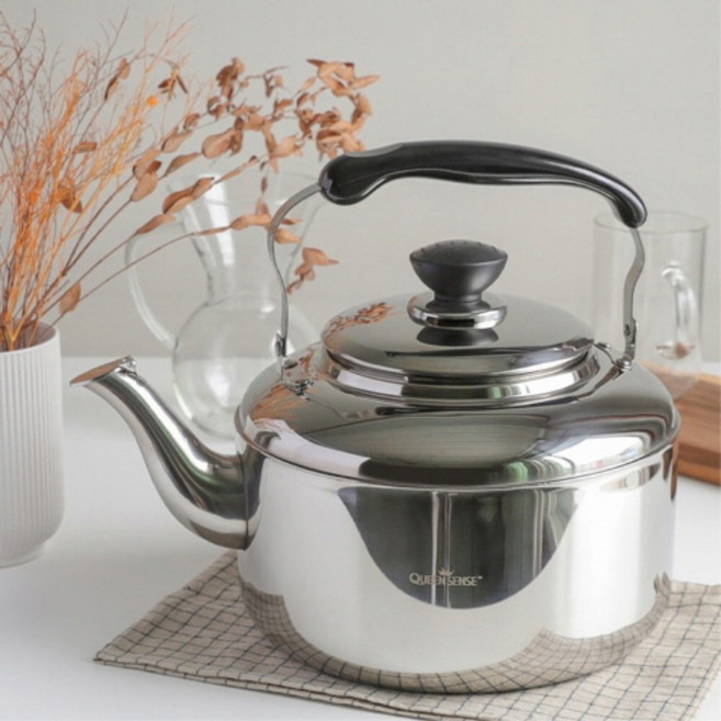 인덕션 할로겐 하이라이트 겸용 차망 스텐인레스 대용량 주전자 업소용, 10L, 1개