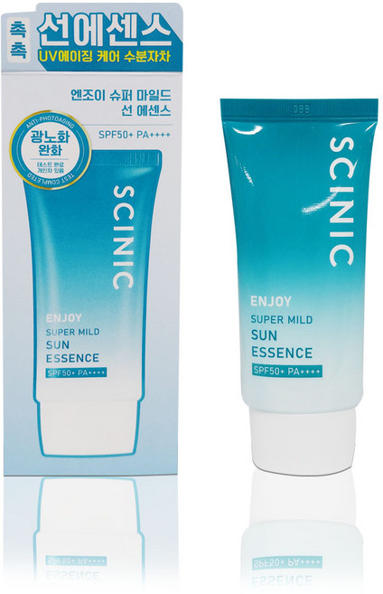 싸이닉 엔조이 슈퍼 마일드 선 에센스 SPF50+ PA++++, 50ml, 1개