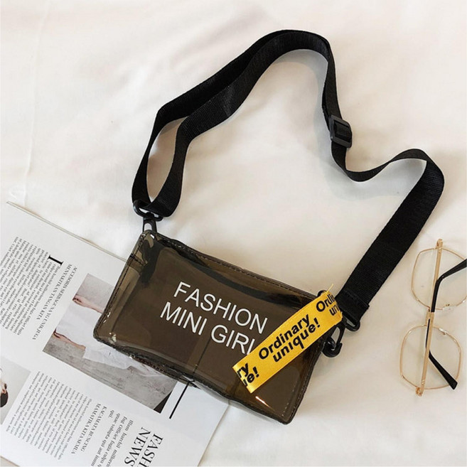 미니 투명 PVC 비치 물놀이 여행 방수 크로스백