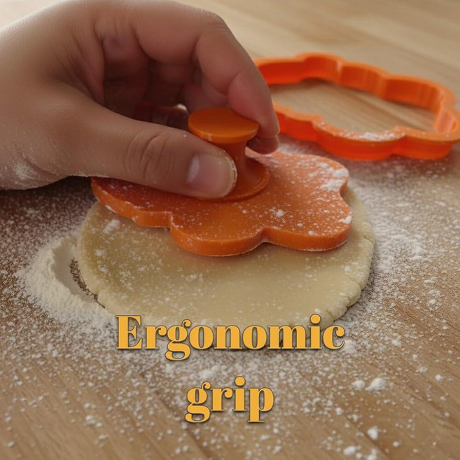 Santa Paws 2-in-1 크리스마스 쿠키 커터 및 스탬프 - 내구성 식품 안전 7.9cm x 6.9cm(3.1 2.7인치) 식기세척기 사용 가능!