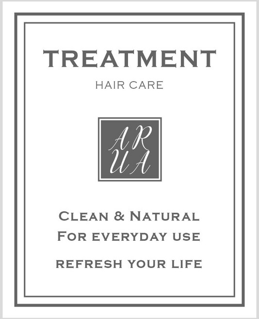 아루아 욕실 디스펜서 물비누 주방세제 디스펜서 샴푸 용기 펌핑 공병, 1개, 라벨(솔리드)-TREATMENT