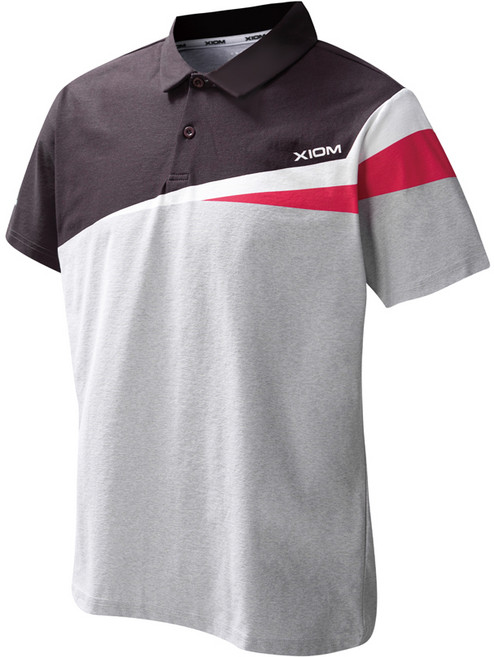 엑시옴(XIOM) 공식 본사 직영 아카데미아(ACADEMIA) 3컬러 기능성 탁구 유니폼 반팔 상의 경기용 탁구복