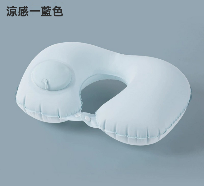 GUEFOON 旅行按壓充氣U型枕便攜護頸靠枕
