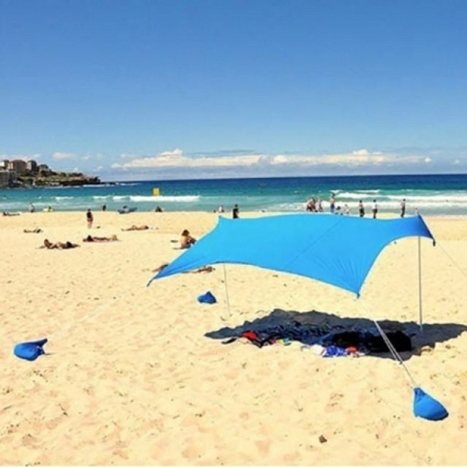 초간편 비치텐트 LYCRA 그늘막 풀세트 (스카이블루) 해변 gcp*9266WX, 본상품선택, [AOI287] 초간편 비치텐트 LYCRA 그늘막 풀세트 스카이블루, 1개