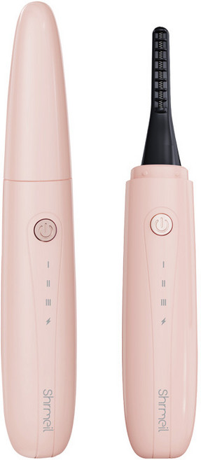 LOVFIR 전열 충전 뷰러집게 전동속마스카라 컬링 충전 휴대용, 핑크색