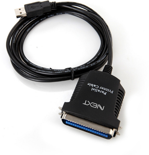 프린터/도트프린터/스캐너 PC USB 2.0 연결 패러럴 케이블 36핀 호환 1.8M