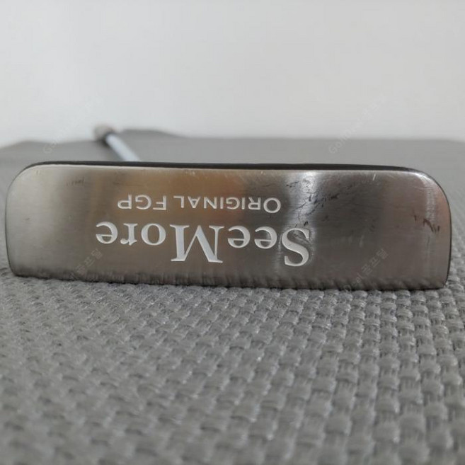 중고 상태양호 시모어 SEEMORE 오리지날 FGP 34인치 일자퍼터, 단일 제품