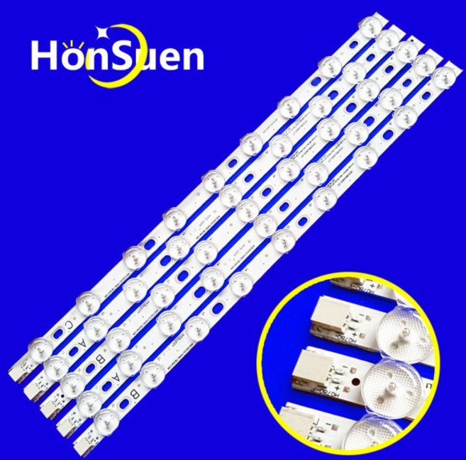 TD-SYSTEMS TV 용 LED 스트립 K40DLV2F TELEFUNKEN D40F185N3C VES390UNDC 01 40 BMS DLED 0.36A U5R7 YE P