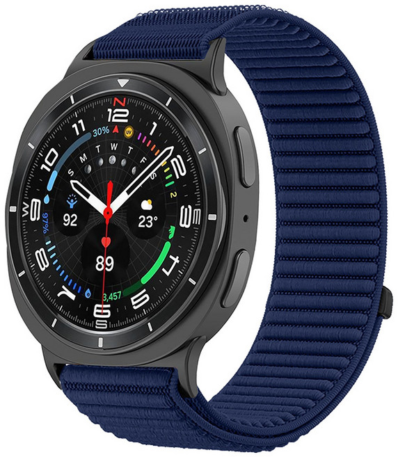 아이라 갤럭시워치 호환 경량 스포츠 밴드 스트랩, 네이비