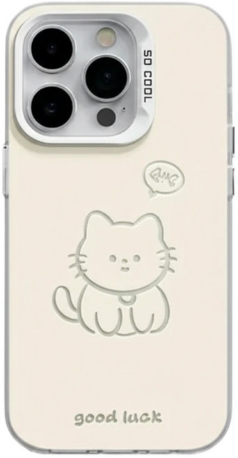 갤럭시 A16 A17 고양이 강아지 귀여운 커플폰 케이스 D412