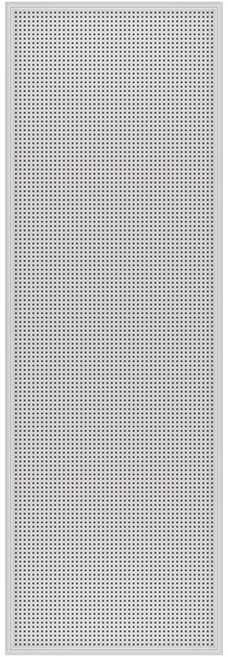 인테리어 칼라 타공판 600x1800mm / 슬림형 프레임형 철제 타공보드 벽선반 학교 게시판 알람판 파티션 매장 상품진열, 프레임형 600x1800mm_라이트그레이, 1개