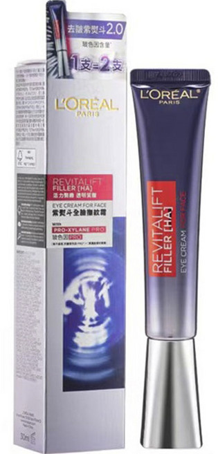 로레알파리 리바이탈리프트 필러 HA 아이 크림, 1개, 30ml