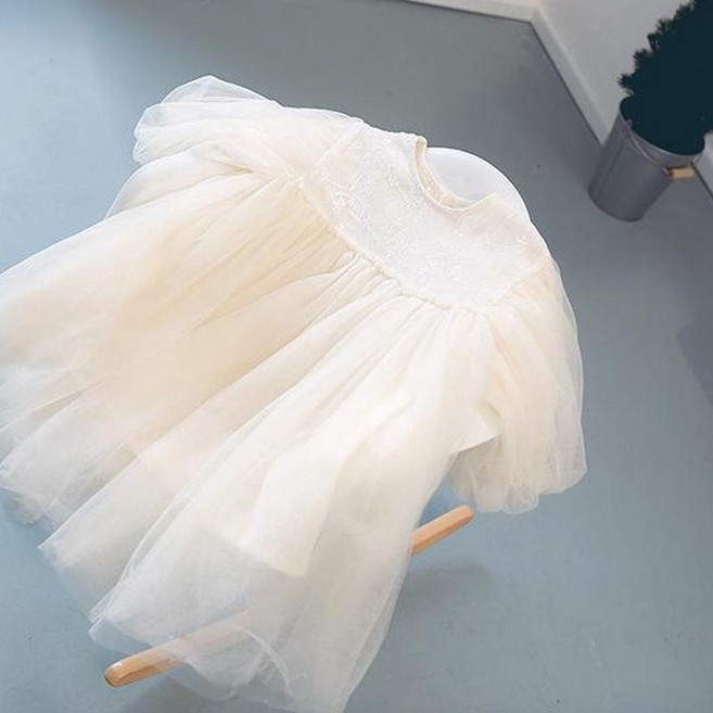 女童連衣裙 蓬蓬紗公主裙 生日禮服