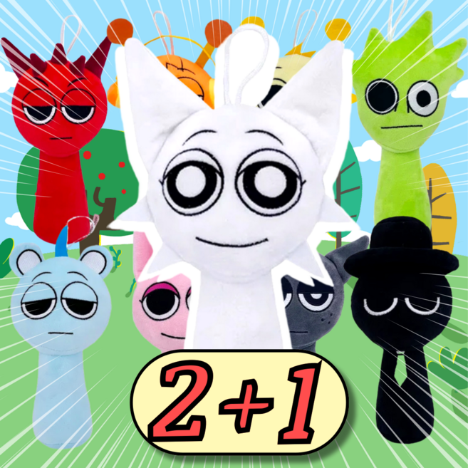 스프런키 인형 웬다 오렌 핑키, 1. 웬다, 1개, 23cm