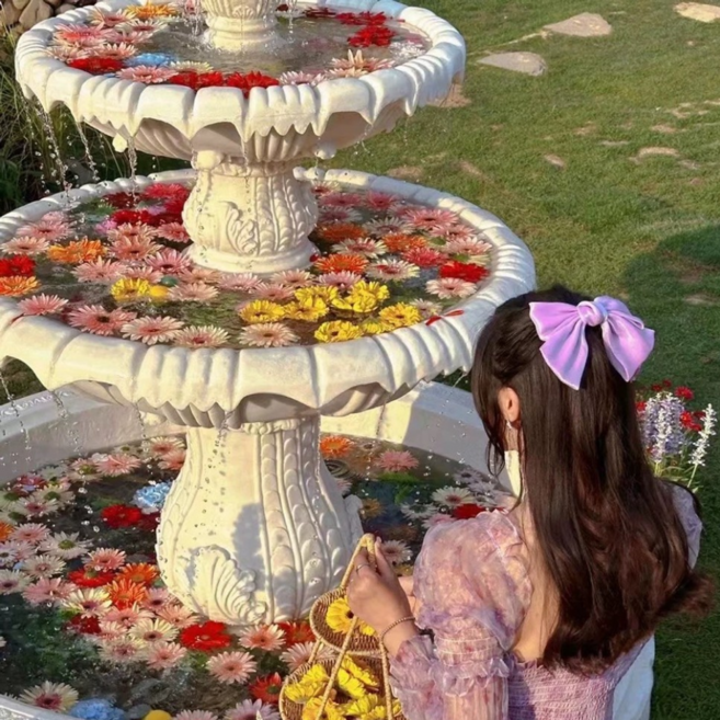 펠롱 유럽 감성 대형 분수대, 화이트