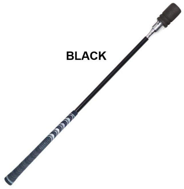 MO EYES 비거리 향상 실내 실외 골프 스윙연습기, HG77-스윙연습기, 1개, black