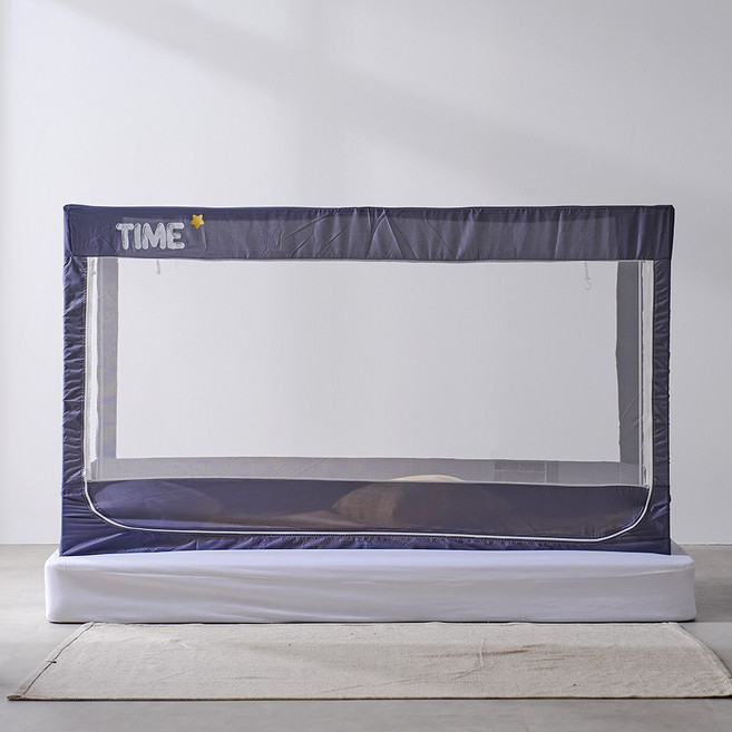 1인용 텐트형 사각 침대용 모기장