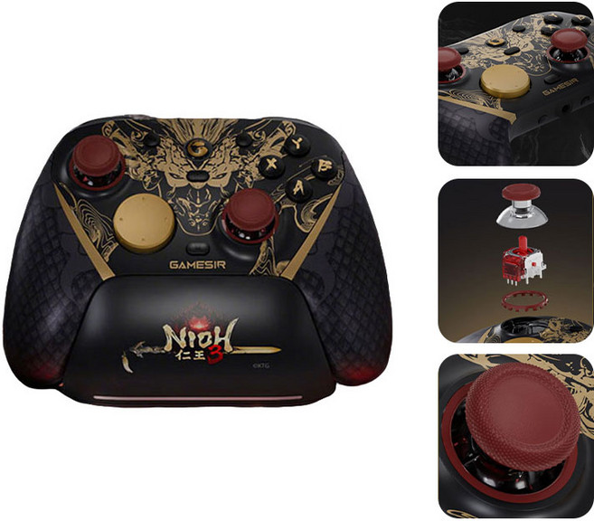 [Nioh 인왕3] Gamesir G7 pro 인왕3 게이밍 컨트롤러 게임패드, 1개, 인왕3