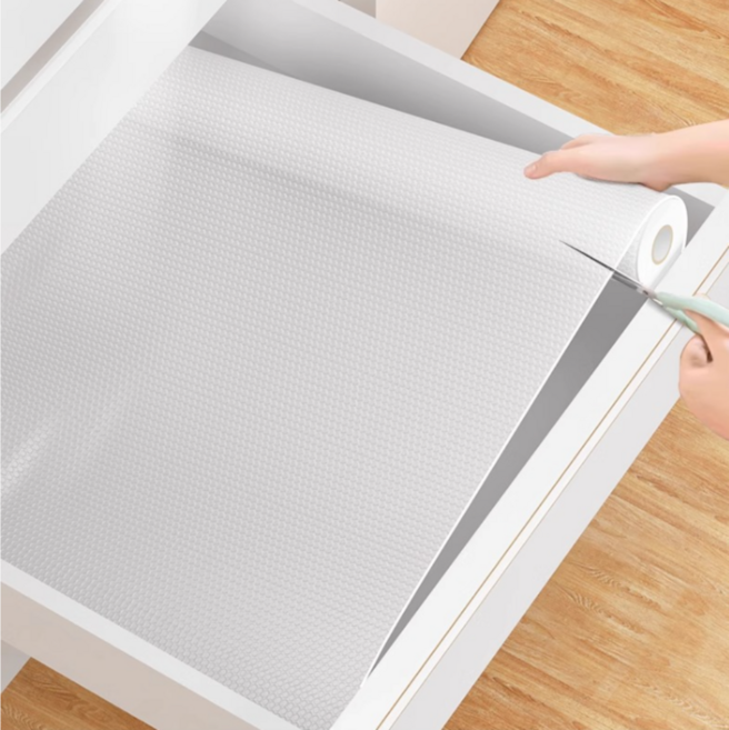 오어브랜드 방수 논슬립 오염방지 주방 싱크대 서랍매트 서랍 시트지, 투명, 1개